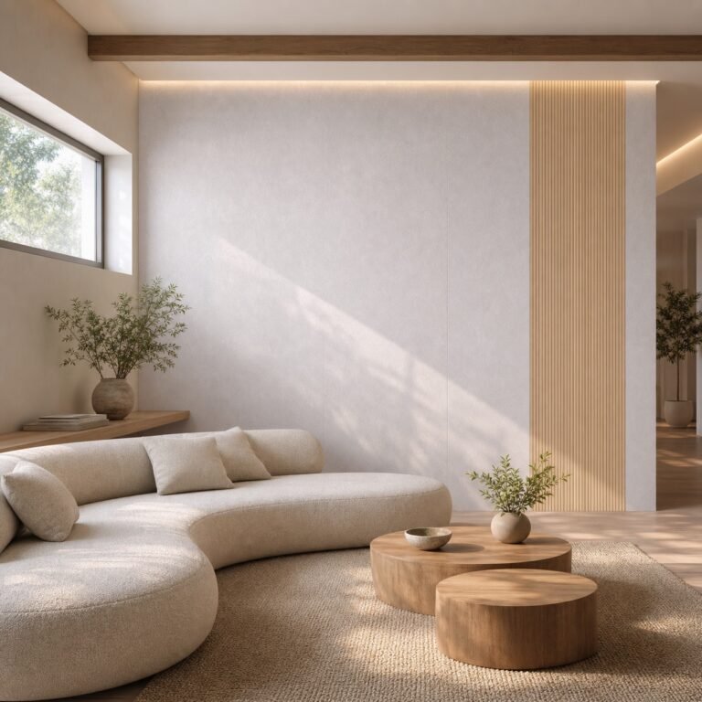 Placă PVC Multe flori cu accent autocolant PVC Subțire 1805 într-un living contemporan