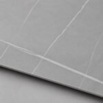 Placă PVC decorativă nisip gri - detaliu finisaj