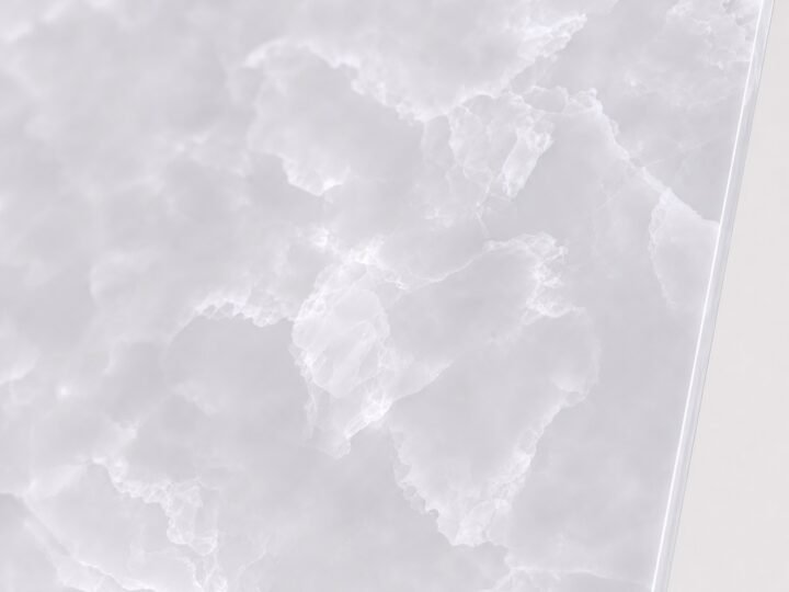 Placă PVC decorativă albastru-gri - detaliu finisaj