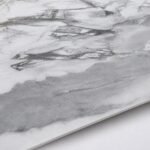 Placă PVC decorativă vulpe argintie - detaliu finisaj
