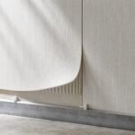 Placă PVC decorativă argint - detaliu de montaj