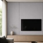 Placă PVC decorativă stele - perete living
