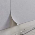 Placă PVC decorativă stele - detaliu de montaj