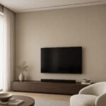 Placă PVC decorativă platină - perete living