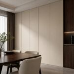 Placă PVC decorativă platină - amenajare dining