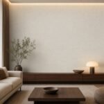 Placă PVC decorativă model plus - perete living