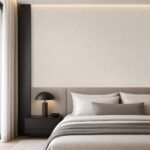 Placă PVC decorativă model plus - amenajare dormitor