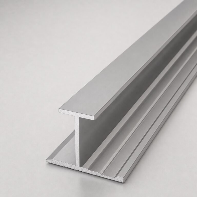 Profil aluminiu gri simplu - detaliu profil