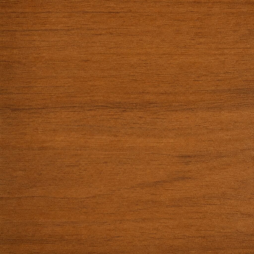 Parchet SPC Teak Arămiu, suprafață integrală cu decor cald