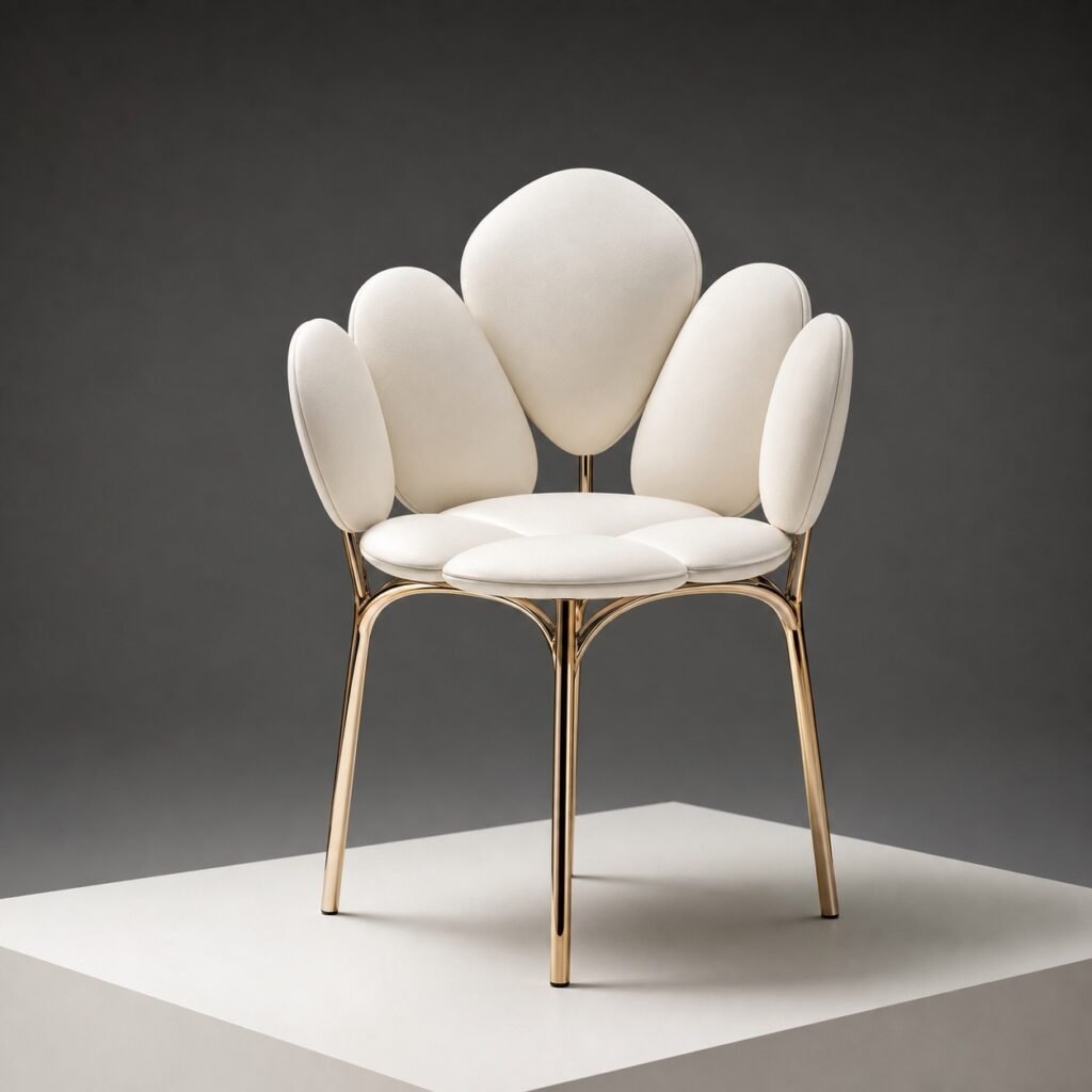 Fotoliu de dining sculptural Marcel Wanders, vedere principală