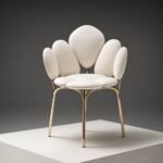 Fotoliu de dining sculptural Marcel Wanders, vedere principală