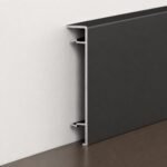 Profil aluminiu negru 6 cm - produs Dexin Construct