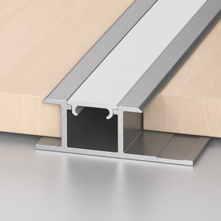 Profil aluminiu gri 3 m cu LED - produs Dexin Construct