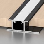 Profil aluminiu negru 3 m cu LED - produs Dexin Construct