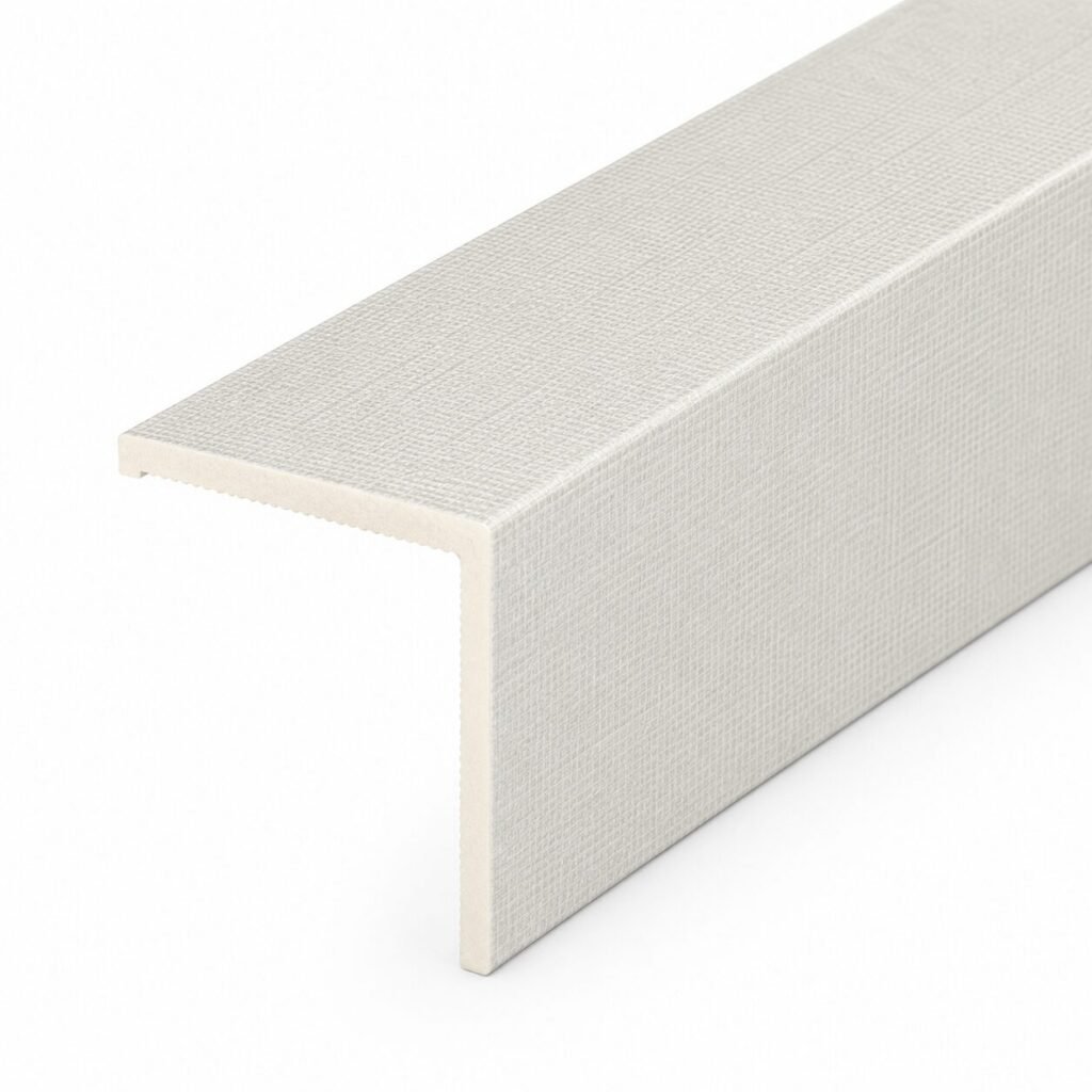 Profil PVC colț alb - produs Dexin Construct