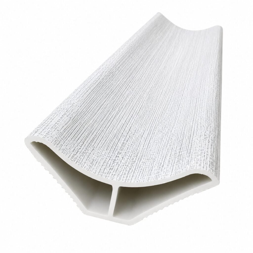 Profil PVC gri de colț - produs Dexin Construct