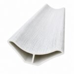 Profil PVC gri de colț - produs Dexin Construct
