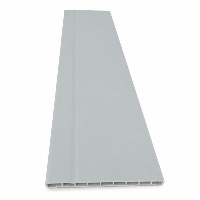 Plintă PVC cu accesorii gri închis - produs Dexin Construct