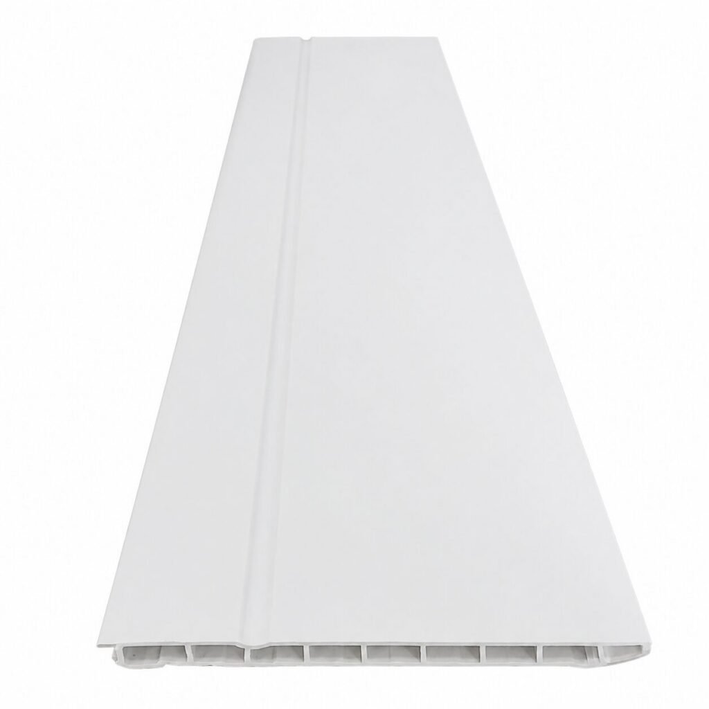 Plintă PVC cu accesorii gri deschis - produs Dexin Construct