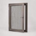 Plasă anti-insecte din inox cu ramă din aluminiu pentru fereastră